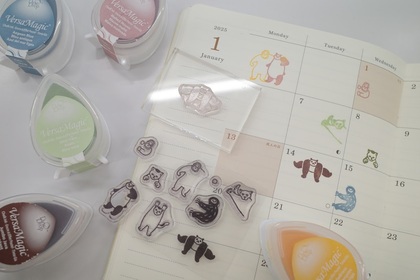あなたのセンスを詰め込んで。クリアスタンプの使い方をご紹介！