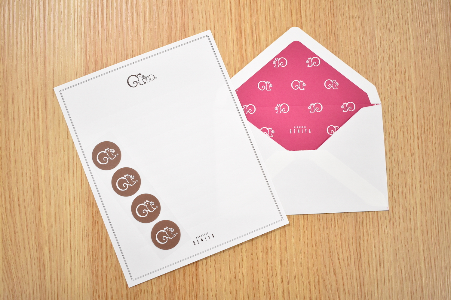 鎌倉紅谷レターセット