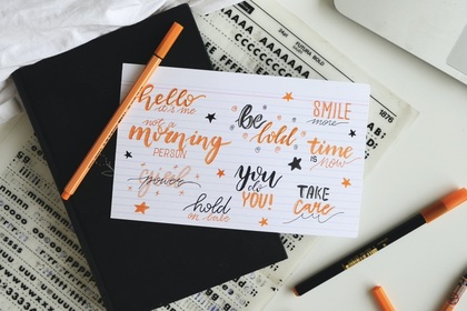 手書き文字をアレンジしよう！簡単に真似できるおしゃれなデザイン・書き方