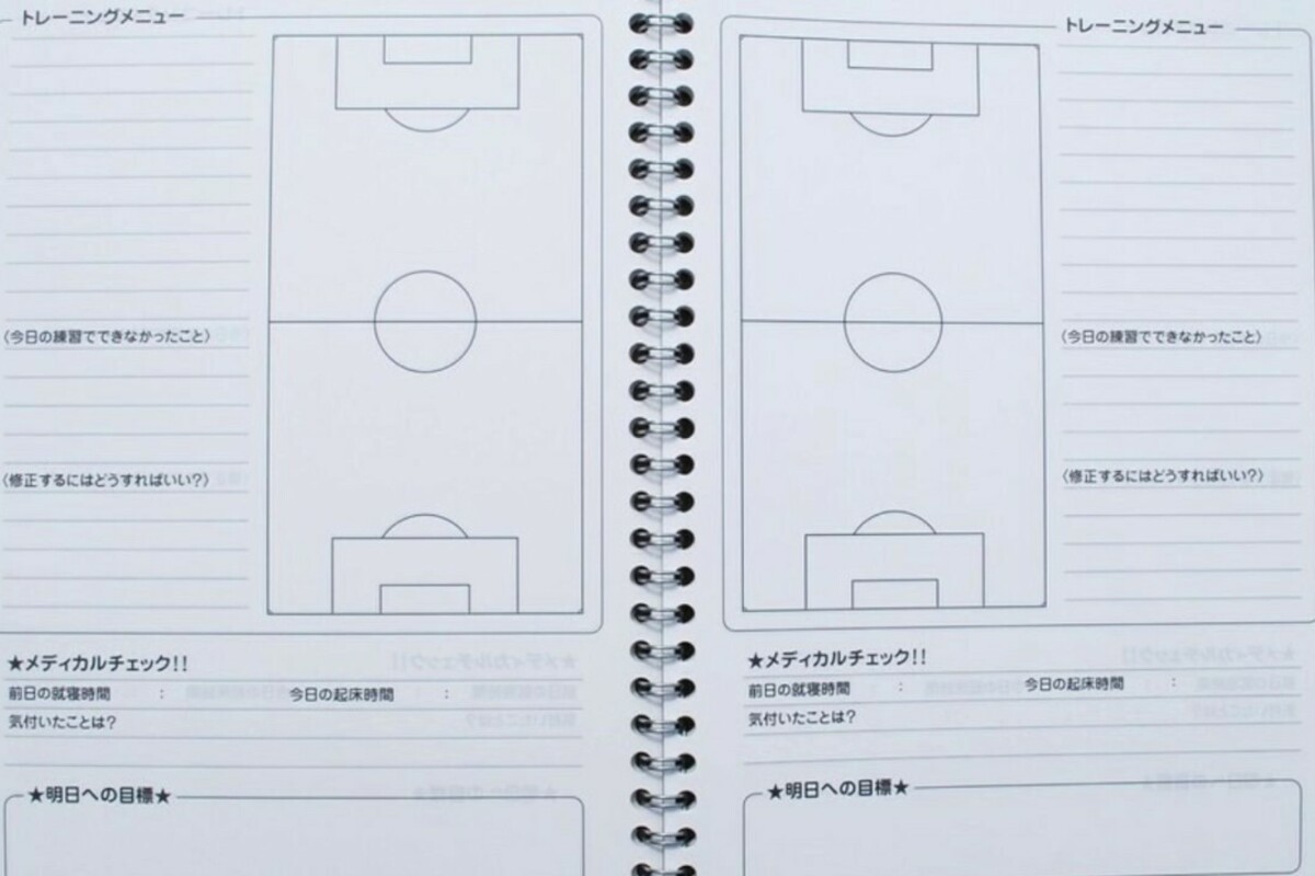 サッカーノートの3つのメリットと書き方とは?上達するには書き残すことが大事!