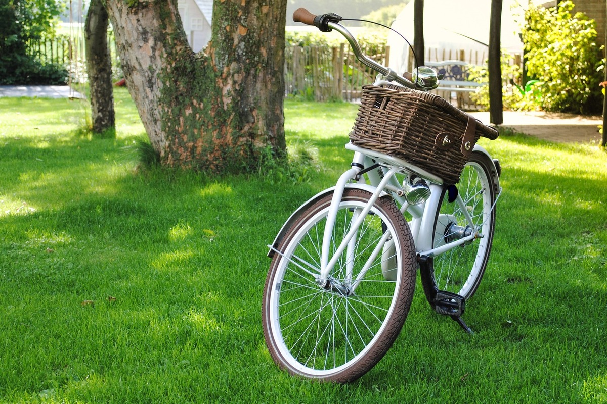 乗り捨てられた自転車
