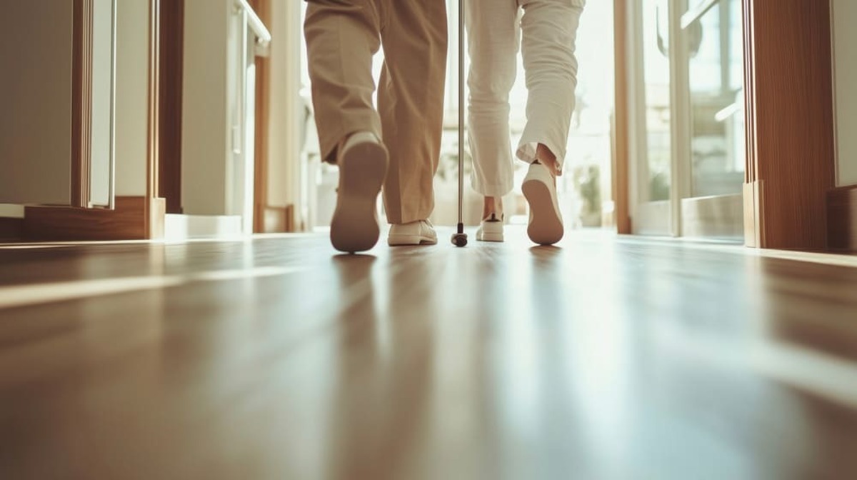 歩行介助のイメージ