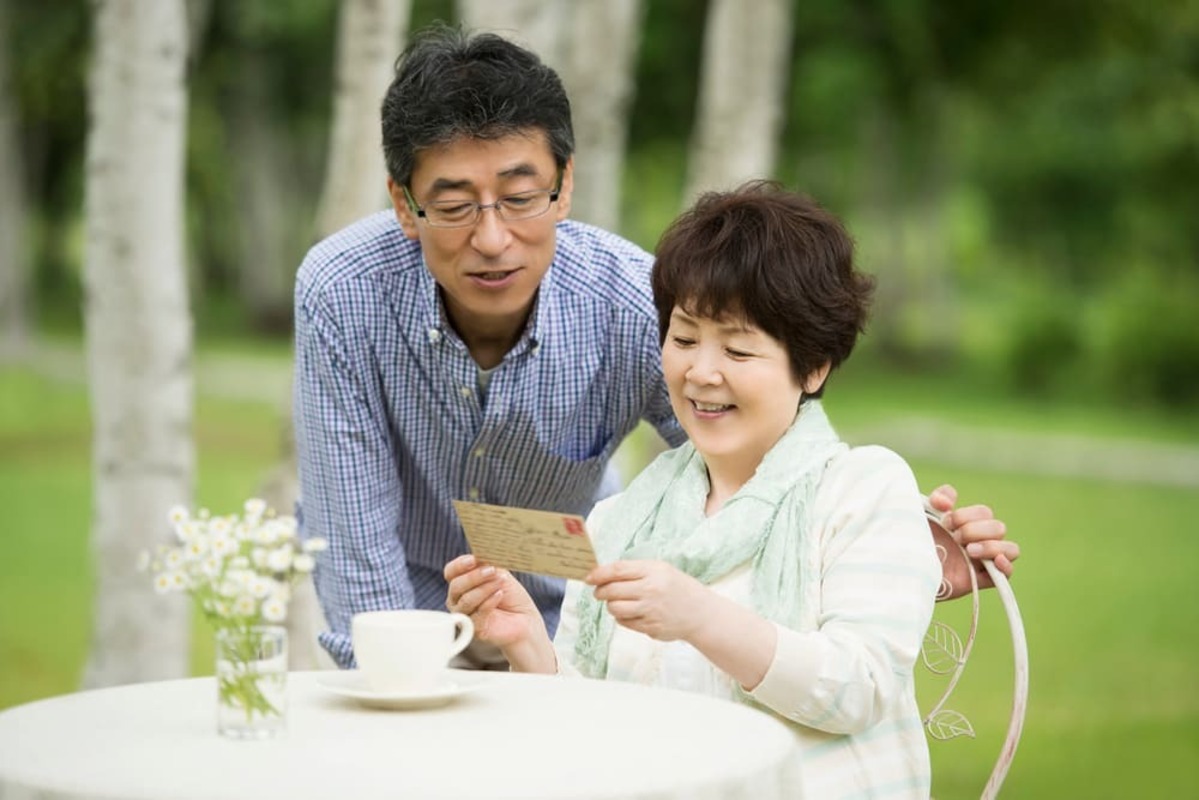 年賀じまいの連絡が来た夫婦