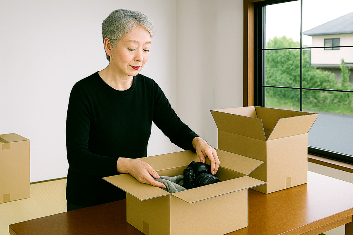 孤独死後の遺品整理のイメージ