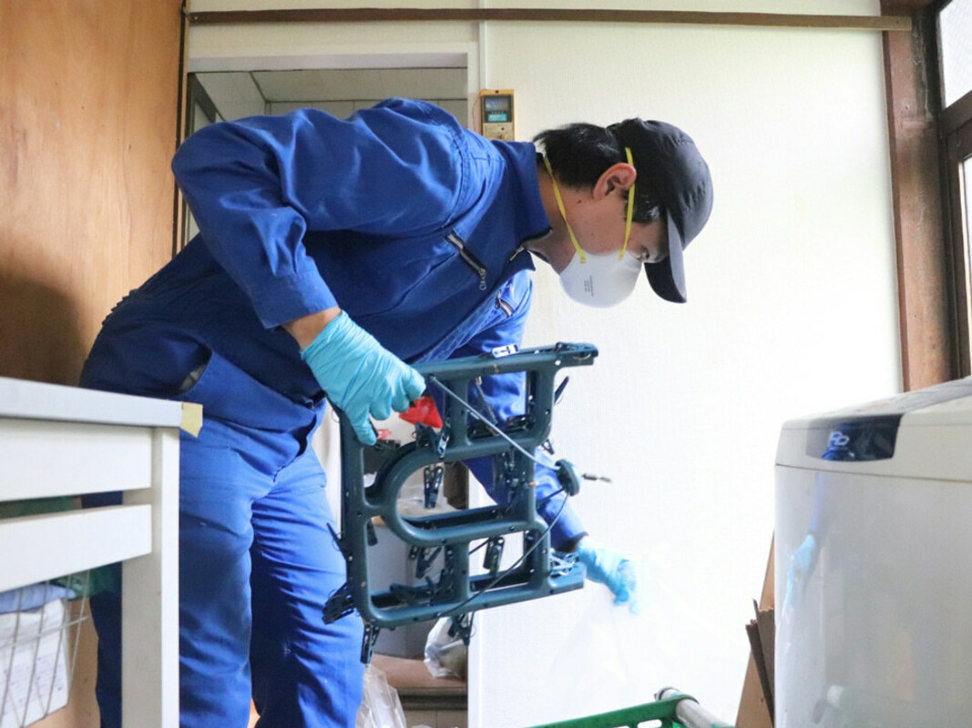 特殊清掃の仕事のイメージ