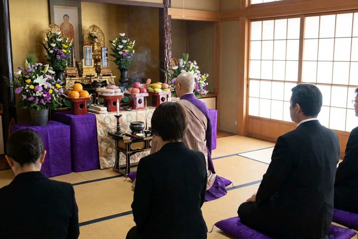 法事とは？法要との違い、行う意味や準備の流れ、服装、お布施、お供え物のマナーまで解説