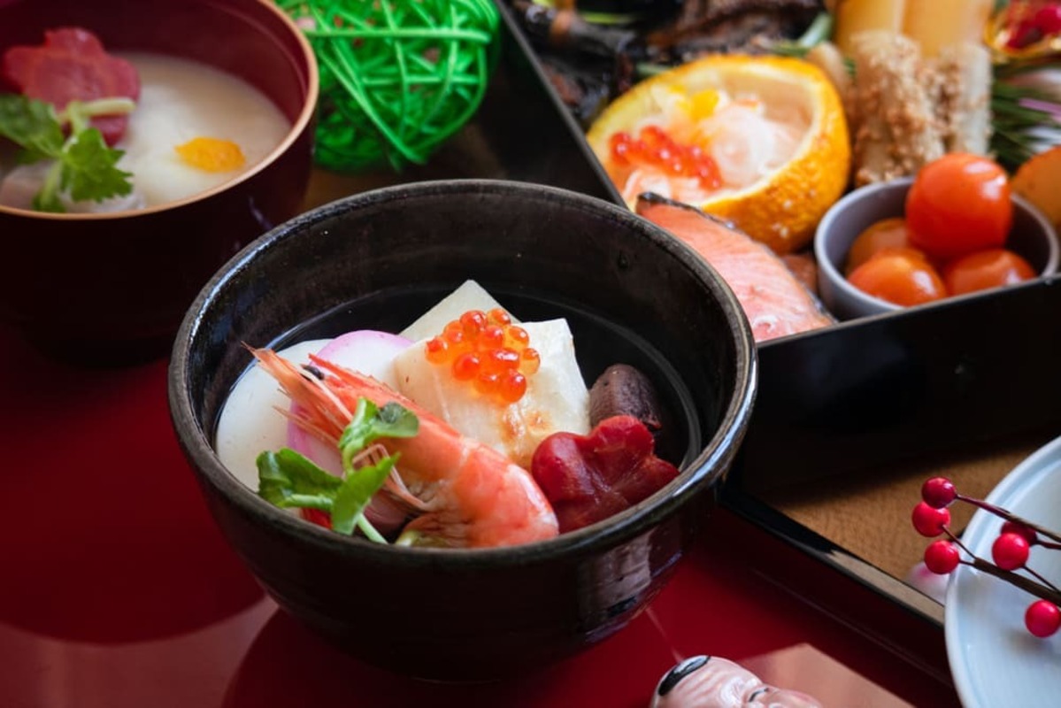 海老の入ったお雑煮