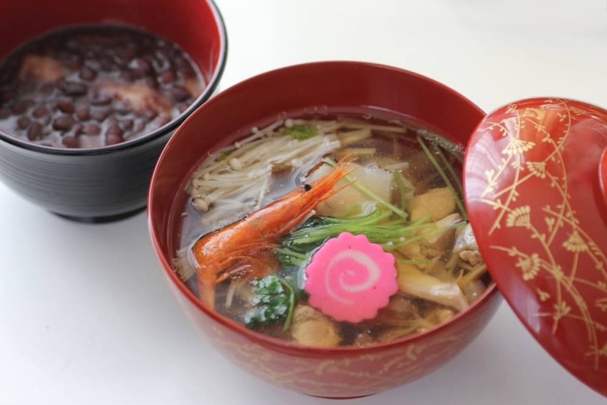 お雑煮とお汁粉