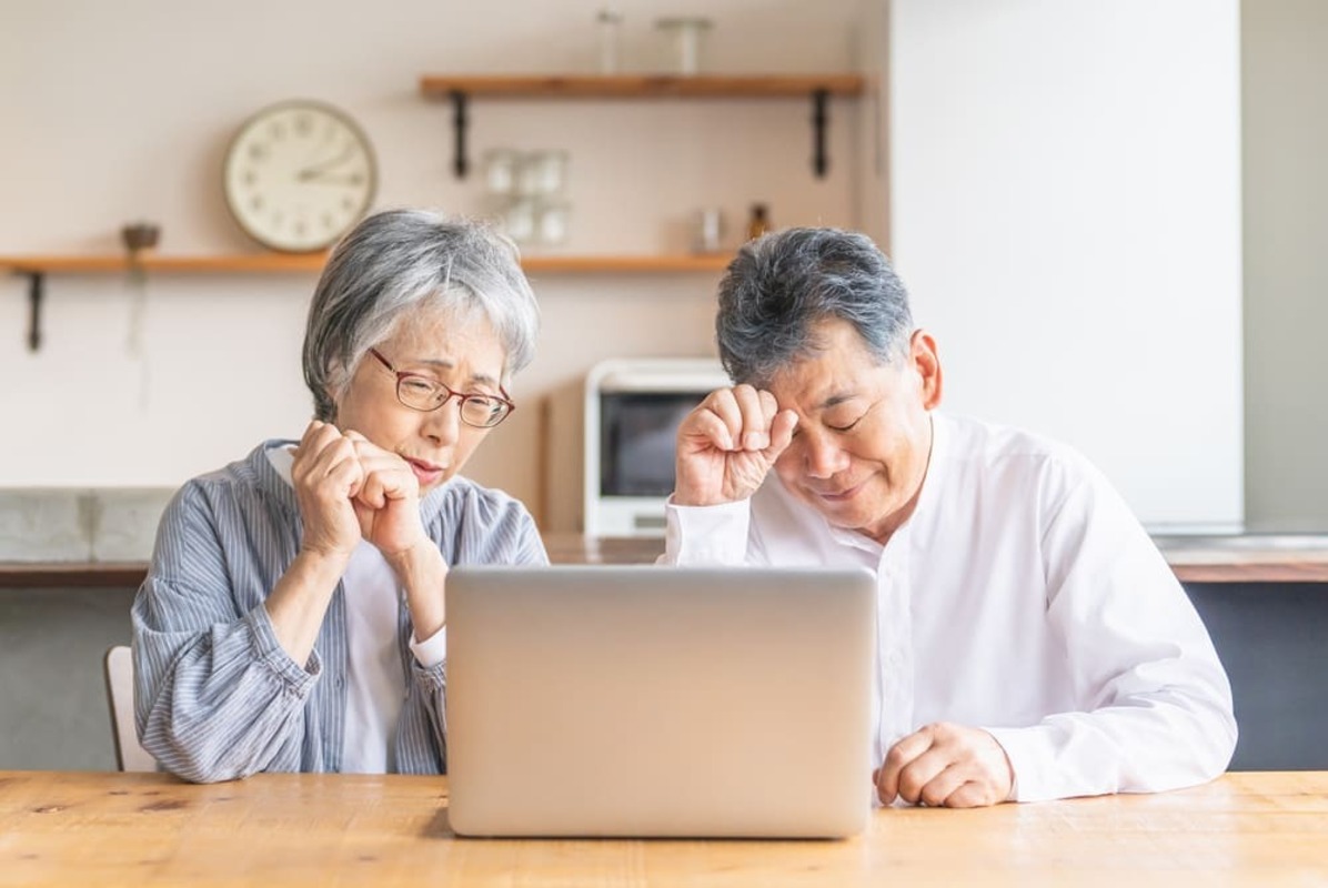 退職金の税金に悩む夫婦