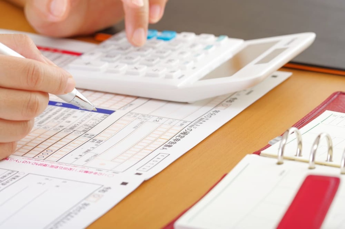 確定申告を計算する人