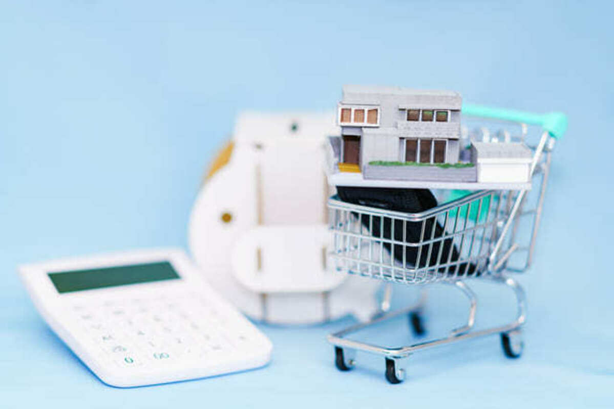 計算機と買い物カート