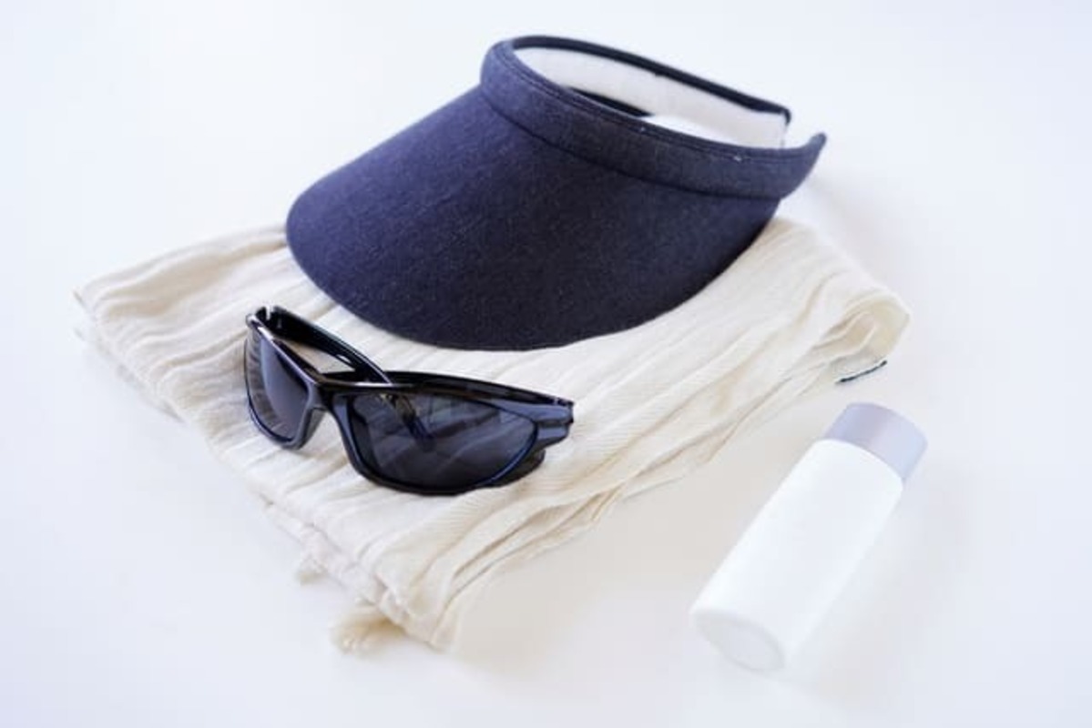 帽子とサングラス