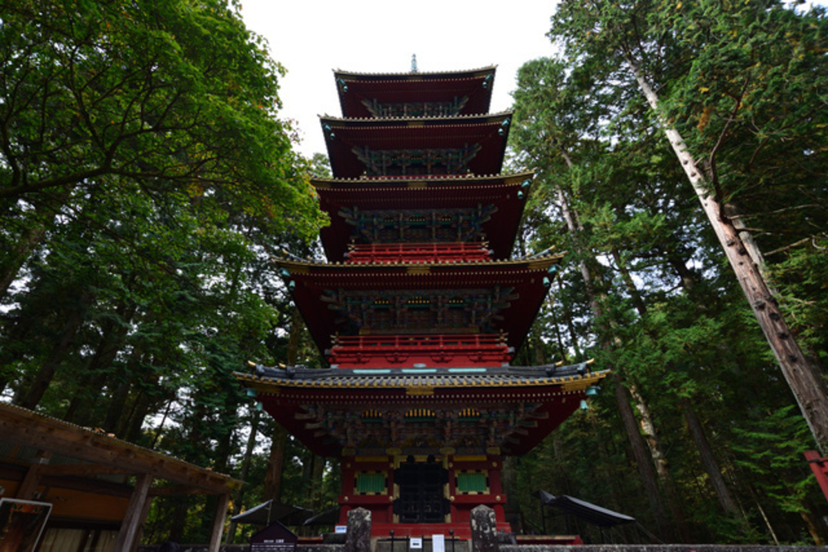 日光東照宮の五重塔