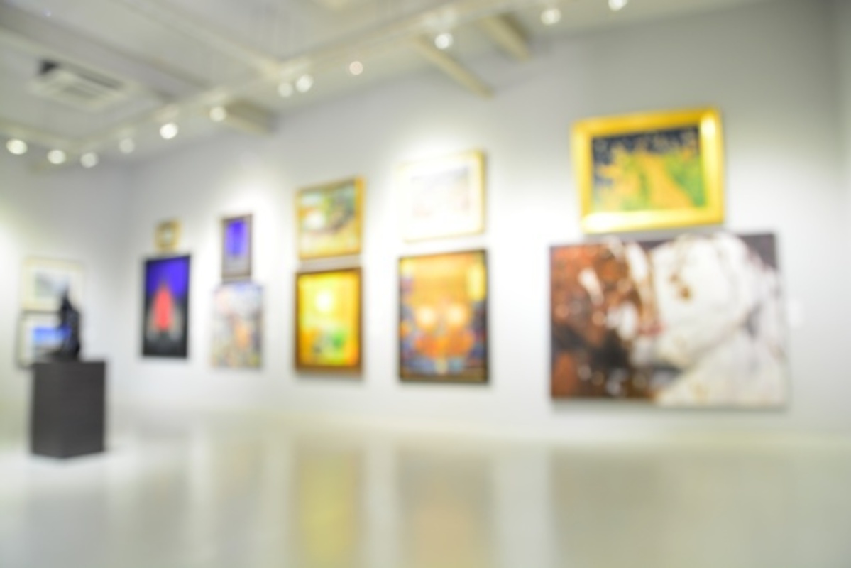 美術館の展示
