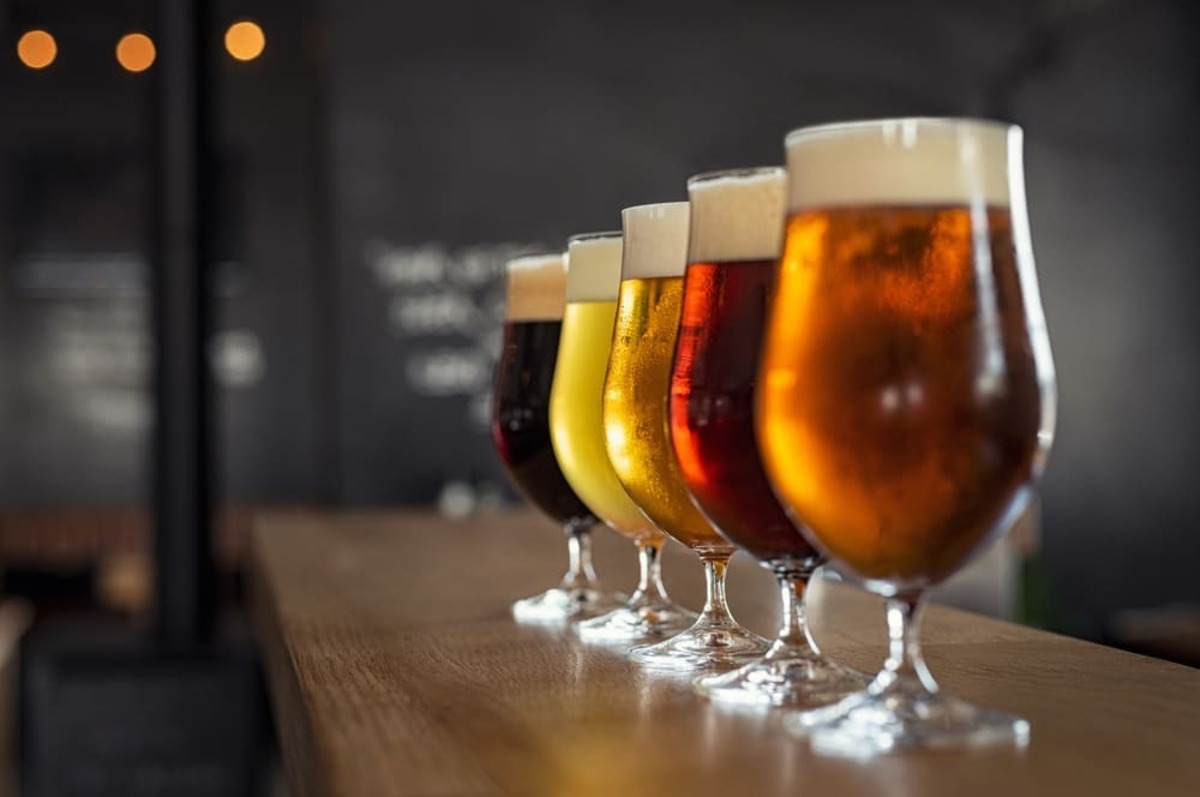たくさんのビール