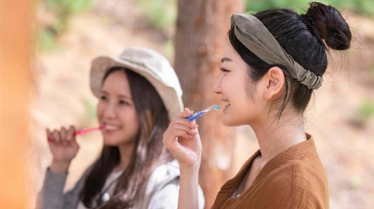 キャンプで使える歯みがきアイテム オススメガイド！