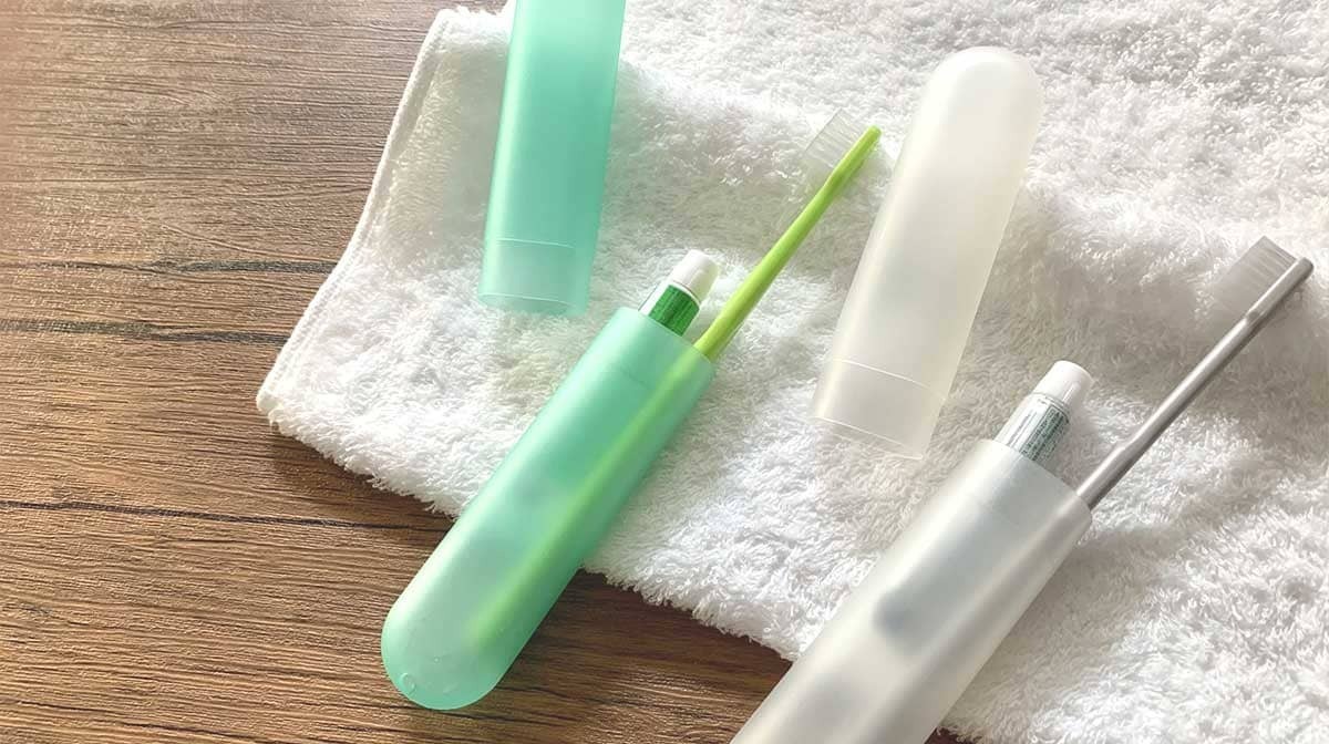 携帯用歯ブラシセット