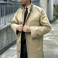 鎌倉シャツ ステンカラーコート Mサイズ 24SS】バルカラーコート | 読む、鎌倉シャツ