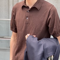 MOONCASTLE x 鎌倉シャツ ホワイト ポロシャツ 48 MOONCASTLE x 鎌倉シャツ ホワイト ポロシャツ 48 - メルカリ