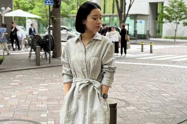 新作】リネンワンピース | 読む、鎌倉シャツ