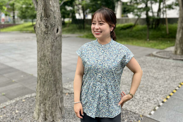 LIBERTY】フレンチスリーブ | 読む、鎌倉シャツ