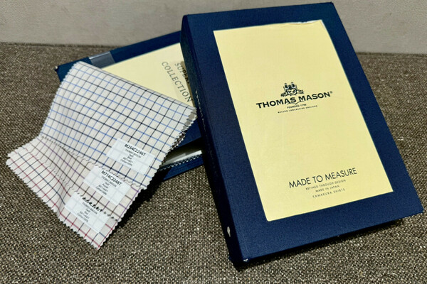 オーダーシャツ】THOMAS MASONのおすすめ生地 | 読む、鎌倉シャツ