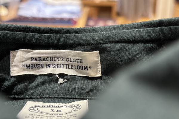 新作、パラシュートクロスで楽しむ秋冬。 | 読む、鎌倉シャツ