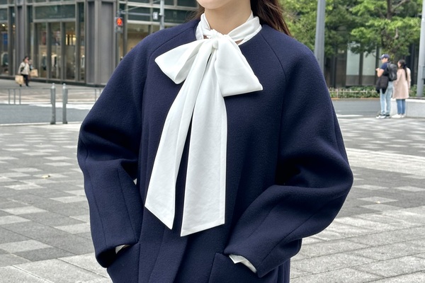 極美品！×BALMAINコラボノーカラーコート！ Java ノーカラーコート コート 「予約受付中」「JaVaジャバ