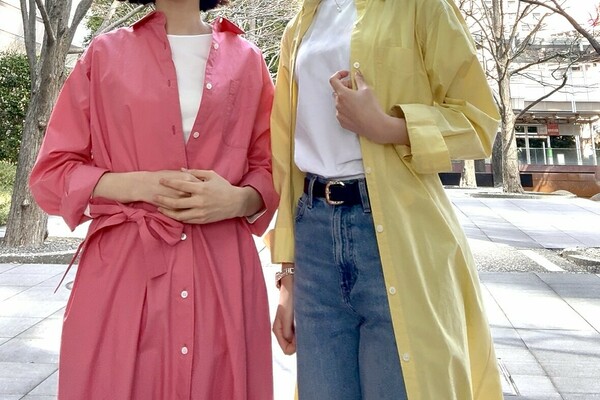 レディース】ボタニカル染めシャツワンピースのご紹介 | 読む、鎌倉シャツ