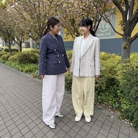 美品✨ 鎌倉 スーツ ダブル ジャケット リネン ツイル 現行 完売 サイズ S これからの時期にぴったりのリネンのジャケットをご紹介いたします