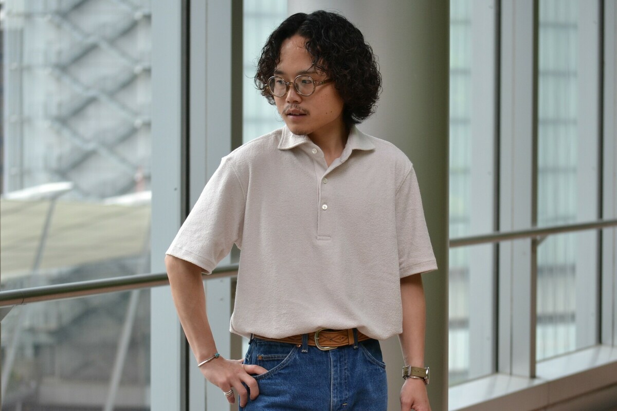 八重洲店限定】KAJI-fコラボ ポロシャツ | 読む、鎌倉シャツ