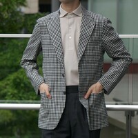 新作ジャケット】コットンリネンのギンガムチェック | 読む、鎌倉シャツ