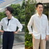 【みなとみらいポイントアップ間近！】近江晒しシャツのご紹介