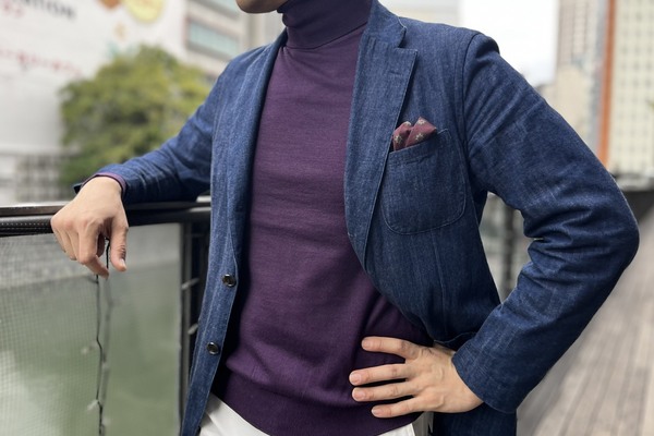 新作】タートルネックニット | 読む、鎌倉シャツ