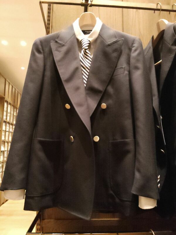 メタルボタンジャケット