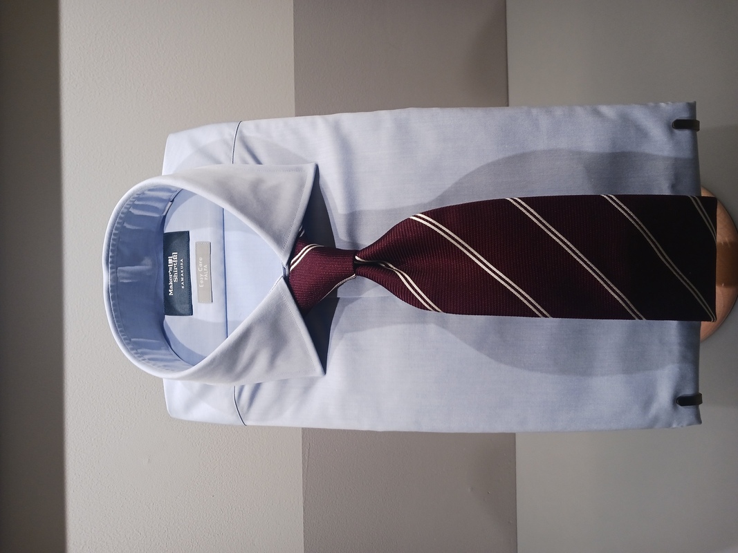 サックスブルーシャツ（山梨ファブリック）