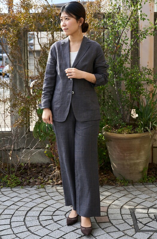 リネンセットアップ