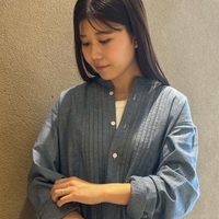 ユニセックス】 シャンブレーピンタックシャツ | 読む、鎌倉シャツ