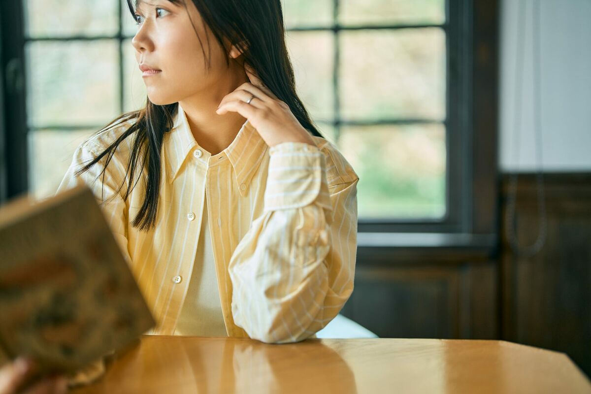 シャツ着用画像