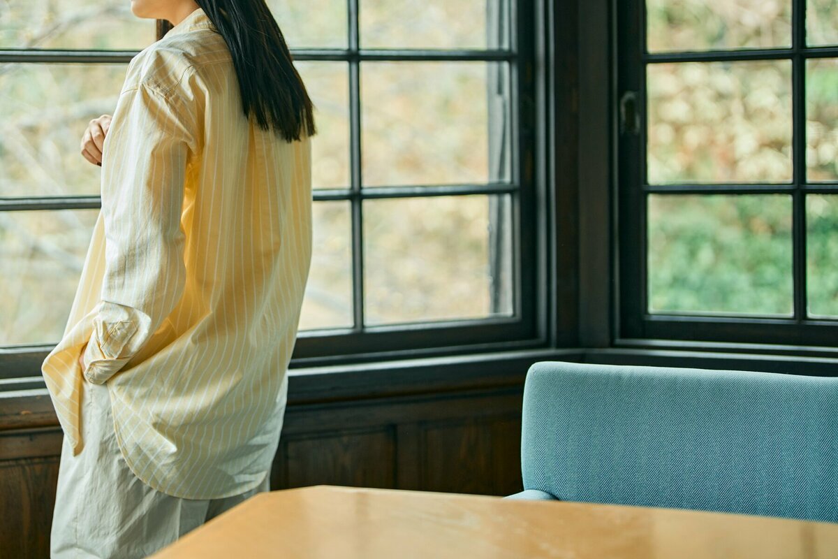 シャツ着用画像