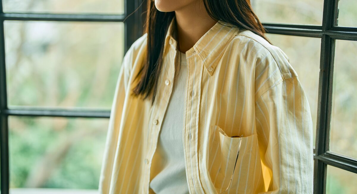 シャツ着用画像