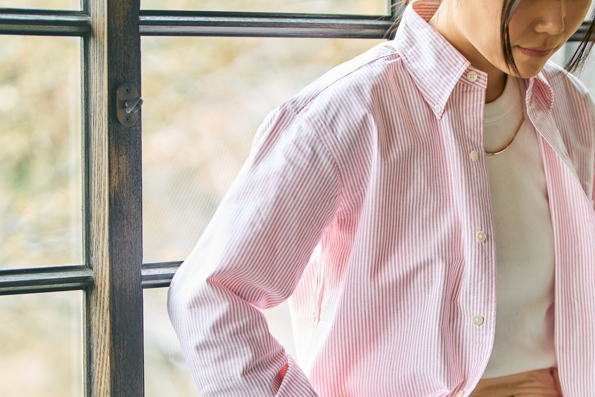 シャツ着用画像