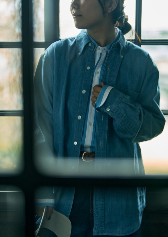 シャツ着用画像