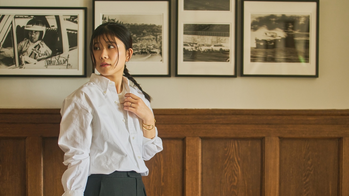 シャツ着用画像