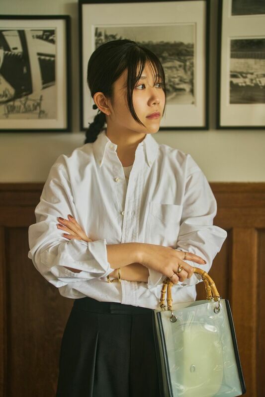 シャツ着用画像