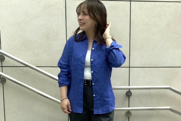 リネンシャツ】夏を彩るブルー | 読む、鎌倉シャツ