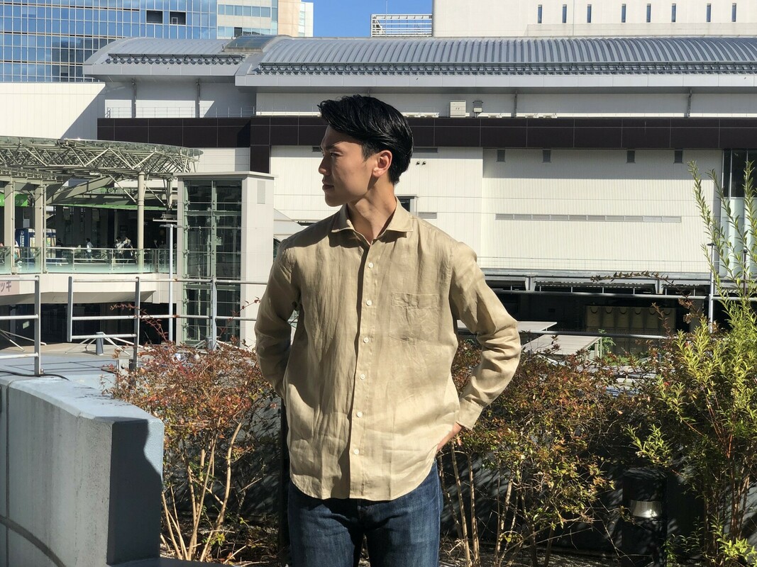 【未使用級】鎌倉シャツ 紺ブレ ダブルブレスト 46 ネイビー 春夏用 超爆安 紺ブレ 未使用級】鎌倉シャツ ダブルブレスト 春夏