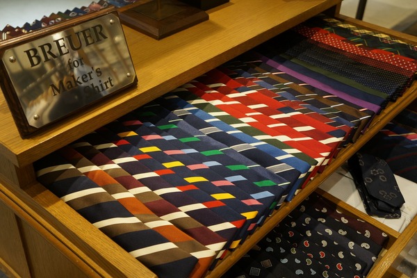 BREUER（ブリューワー）】 秋色の新作ネクタイのご紹介 | 読む